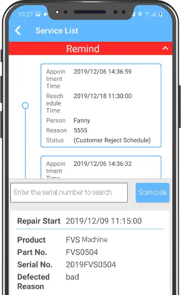 Field Service Management APP 