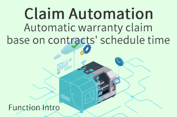 【Warranty Claim Automation】Automatic warranty claim base on contracts' scheduled time